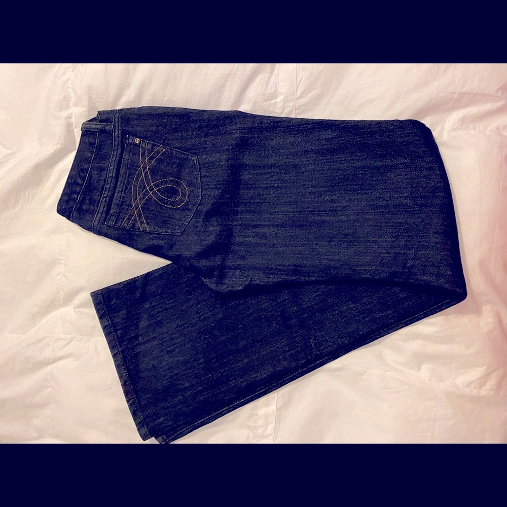 Michael Kors Blue Stretch Flare Jeans